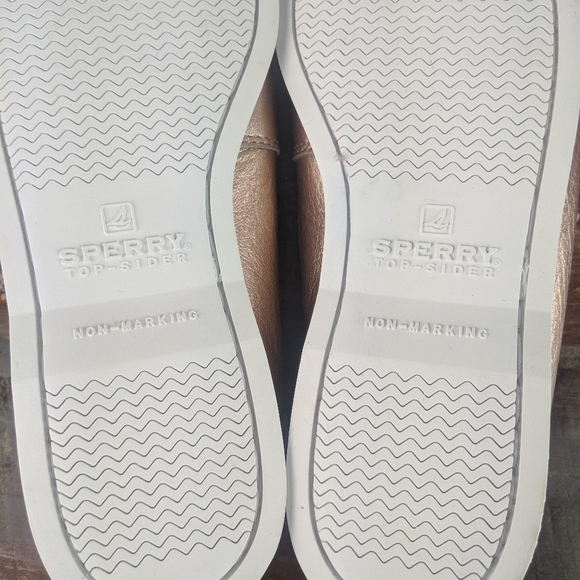 Sperry Top Sider Sparkle Boat Rose Gold (Pink) Size Youth 6 - Picture 13 of 15